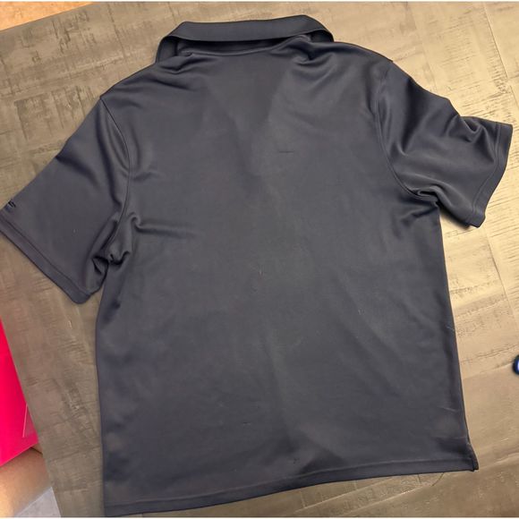 Men's Champion Duo Dry Navy Collared Performance Polo - Sz XL - Picture 2 of 9